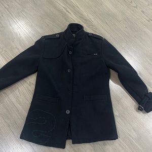 BEAUTIFUL DESIGUAL LONG HEAVY JACKET MENS SIZE XL PURCHASED IN SPAIN LOCATION